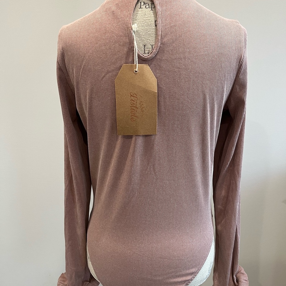 Listicle Pink Bodysuit